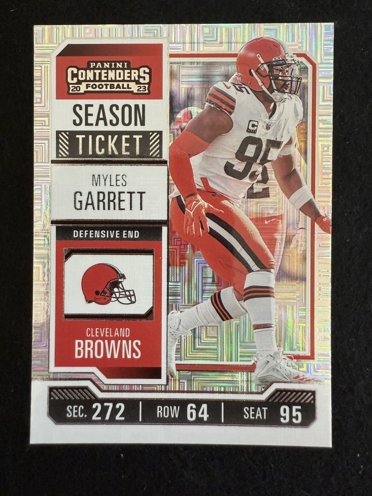 2023 Panini Contenders Season Ticket Myles Garrett (#25) MINT ^GRUMPYBUCK^