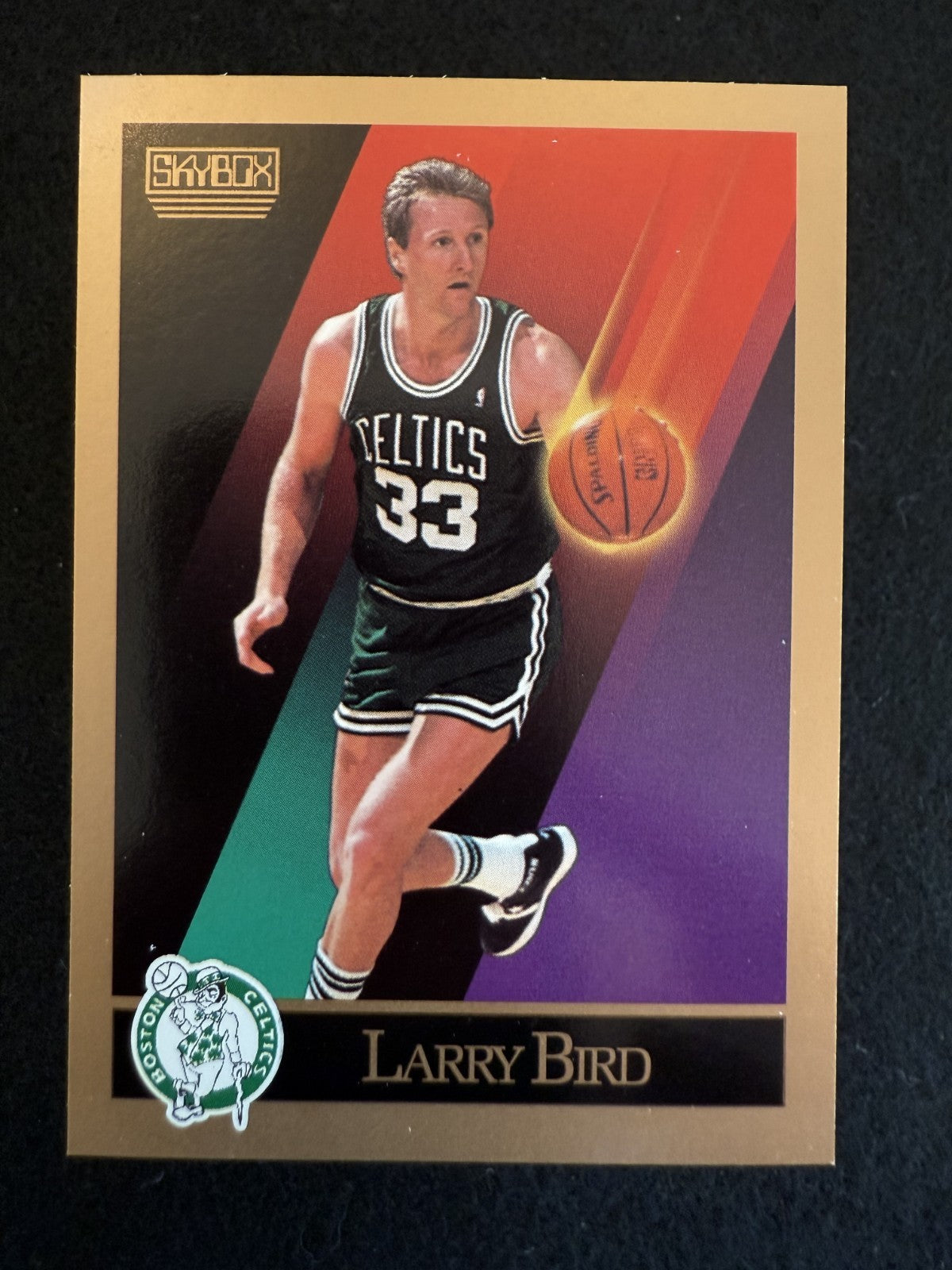 1990-91 Skybox Larry Bird (#14) NM HOFer, NBA Champ, Celtics Great ^GRUMPYBUCK^