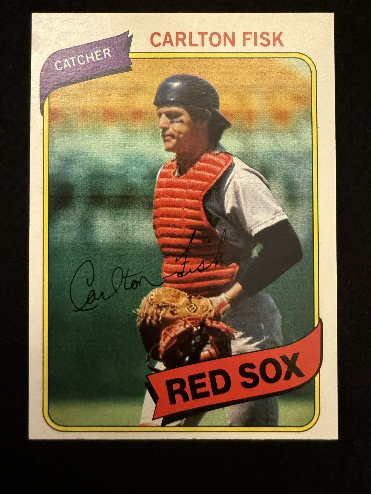 1980 Topps Carlton Fisk (#40) NM HOFer, Catcher, Red Sox Icon ^GRUMPYBUCK^