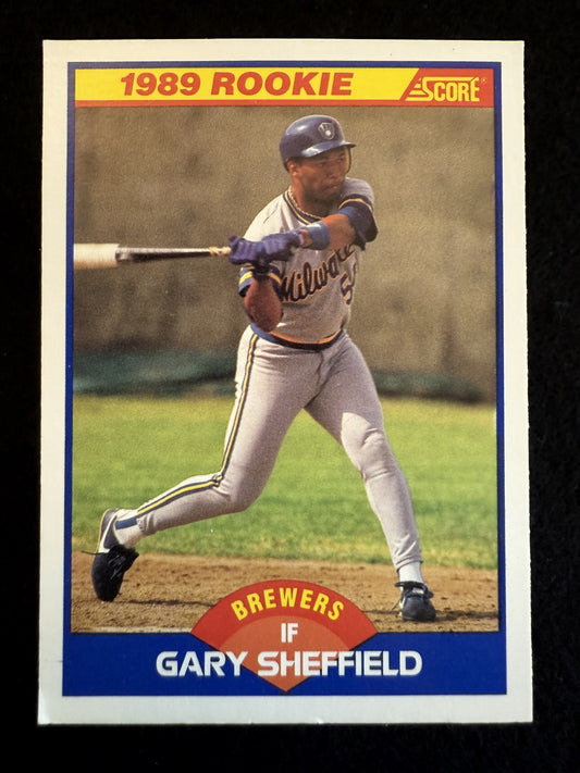 1989 Score Gary Sheffield (#625) NM All Star, Rookie Card ^GRUMPYBUCK^