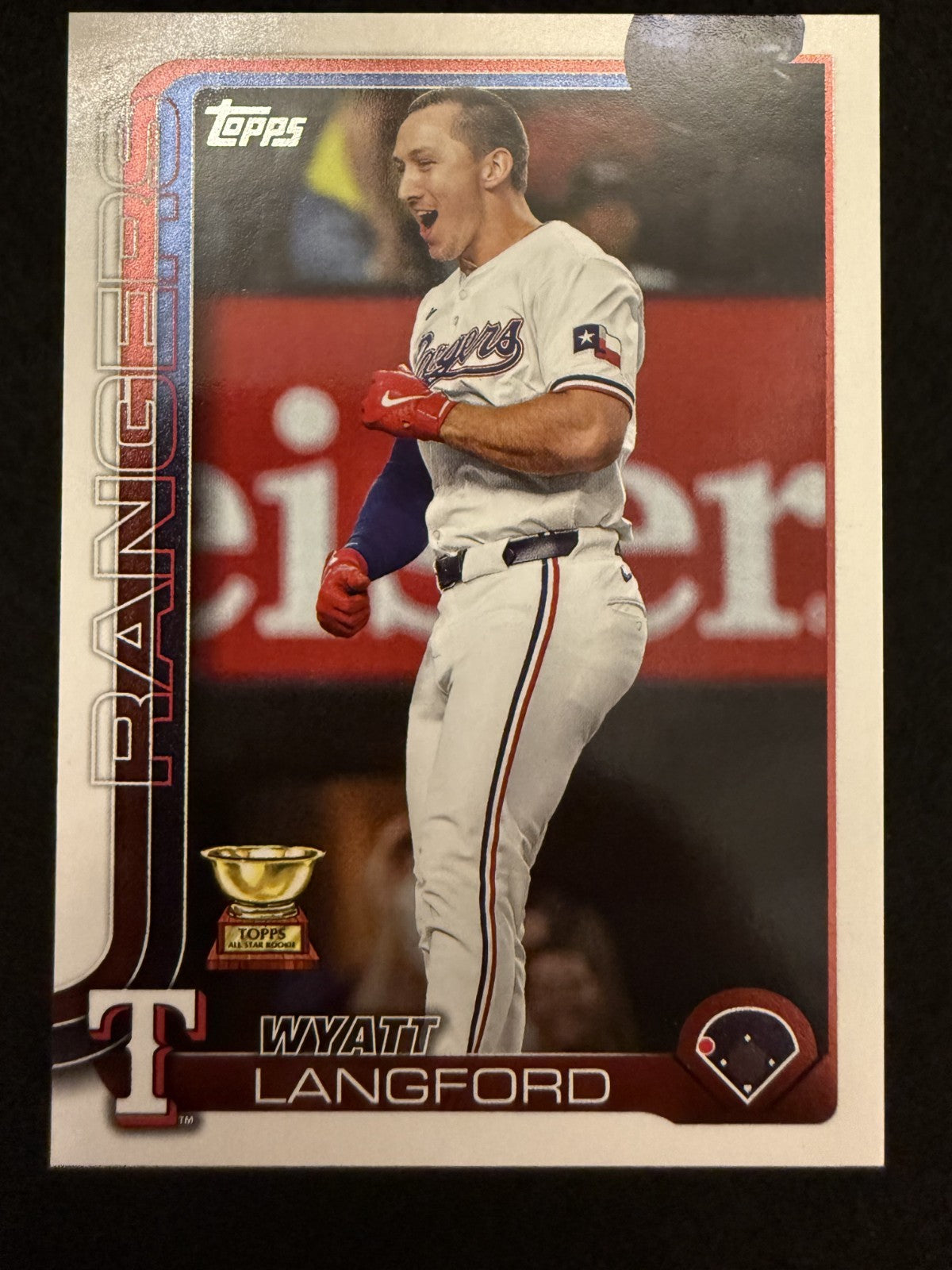 2025 Topps Series 2 Wyatt Langford (#455) MINT ^GRUMPYBUCK^