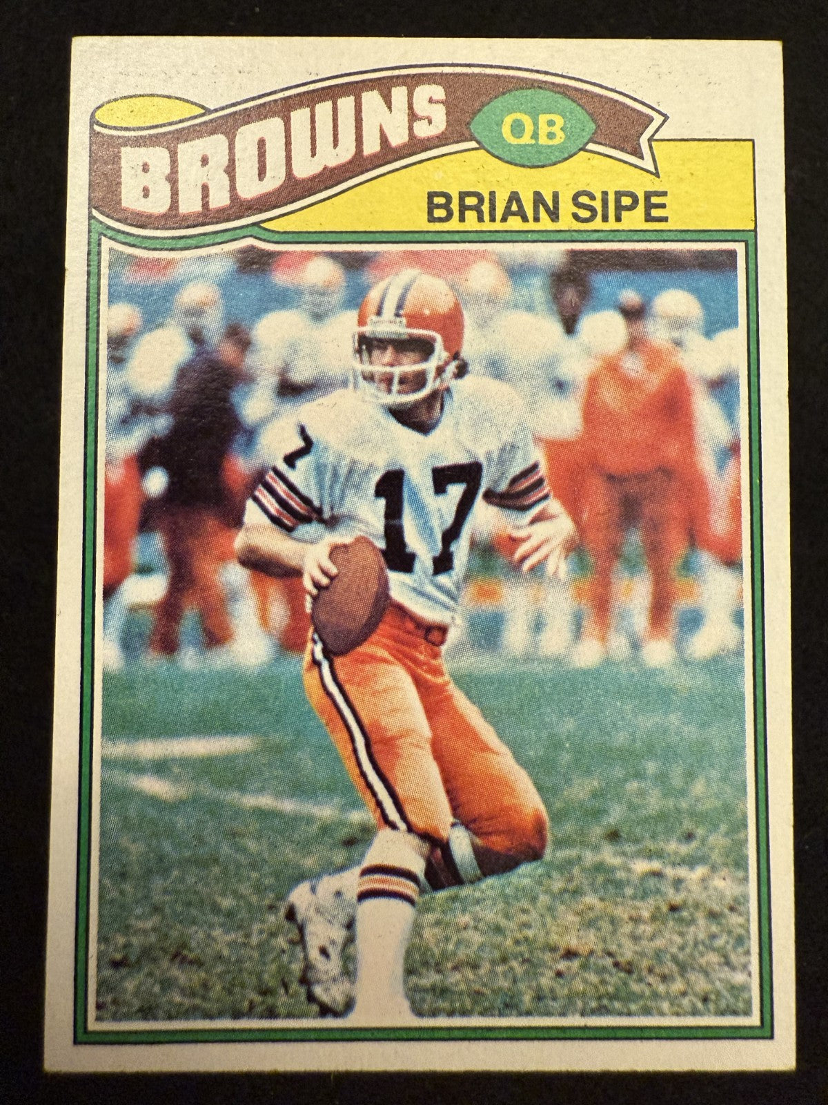 1977 Topps Brian Sipe (#259) EX MVP, Browns Great ^GRUMPYBUCK^