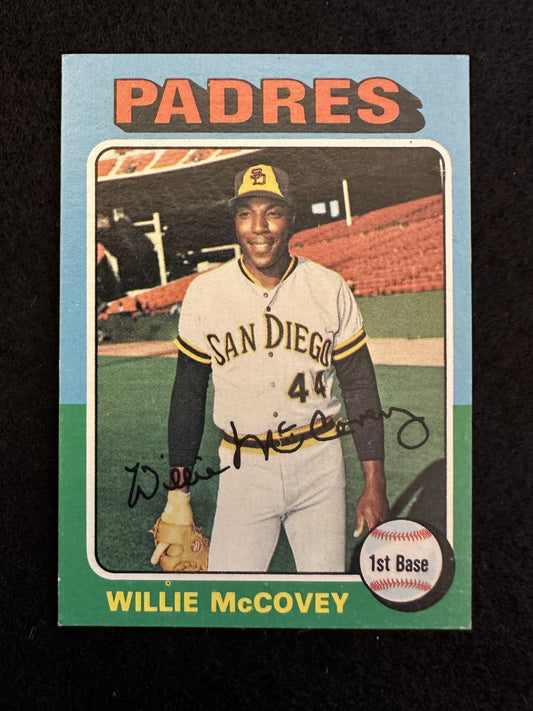 1975 Topps Willie McCovey (#450) EX HOFer, Giants Legend ^GRUMPYBUCK^