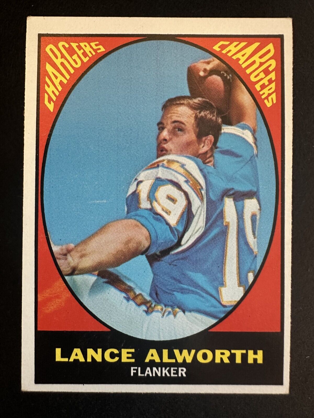 1967 Topps Lance Alworth (#123) EX HOFer, SB Champ ^GRUMPYBUCK^