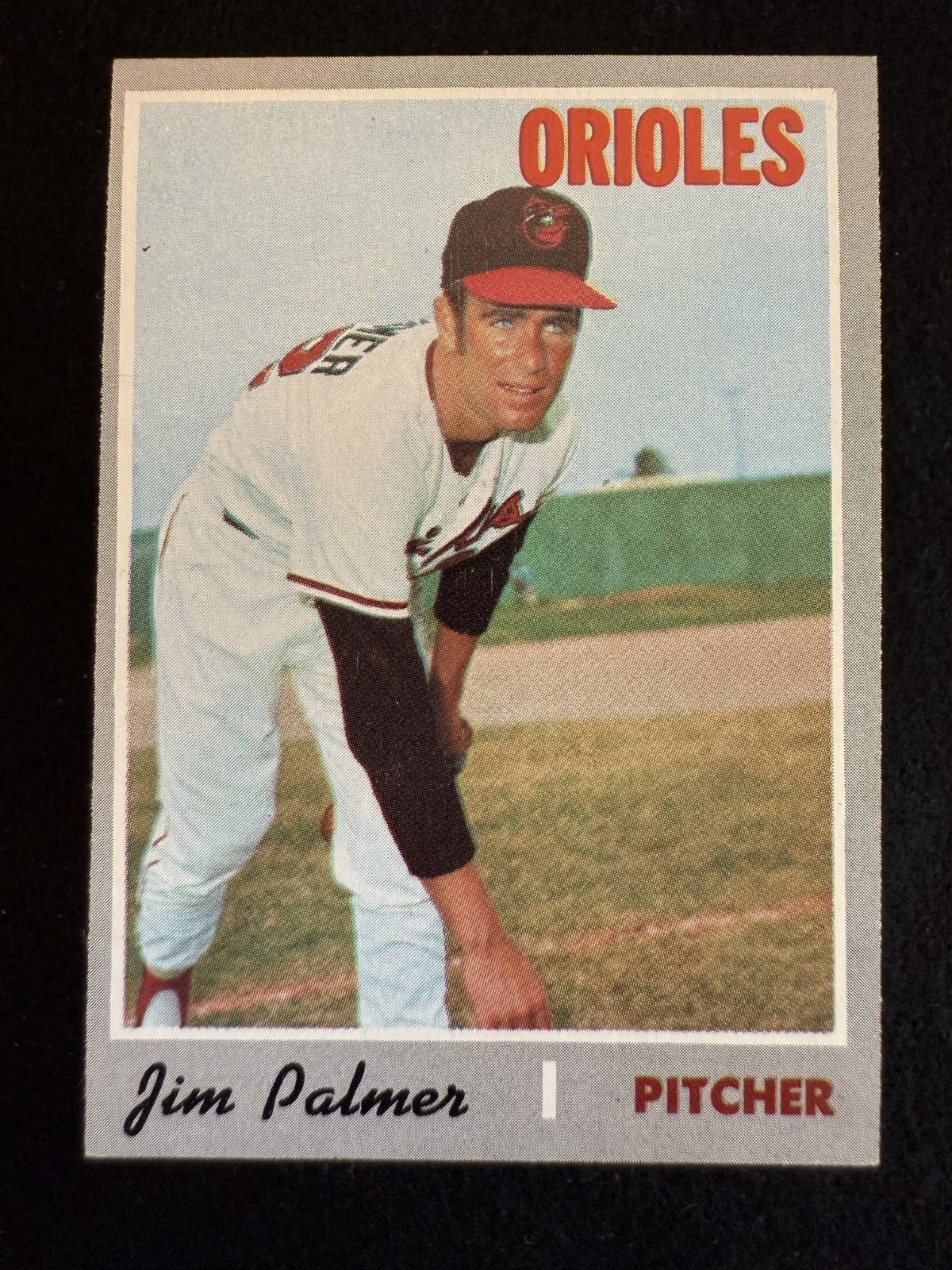1970 Topps Jim Palmer (#449) NM HOFer, Orioles Ace ^GRUMPYBUCK^