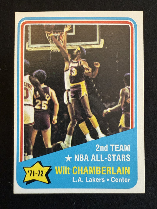 1972-73 Topps Wilt Chamberlain (#168) EX HOFer, All-Star Card ^GRUMPYBUCK^