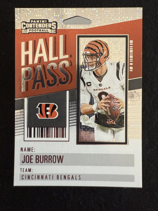 2023 Panini Contenders Hall Pass Joe Burrow (#9) MINT ^GRUMPYBUCK^