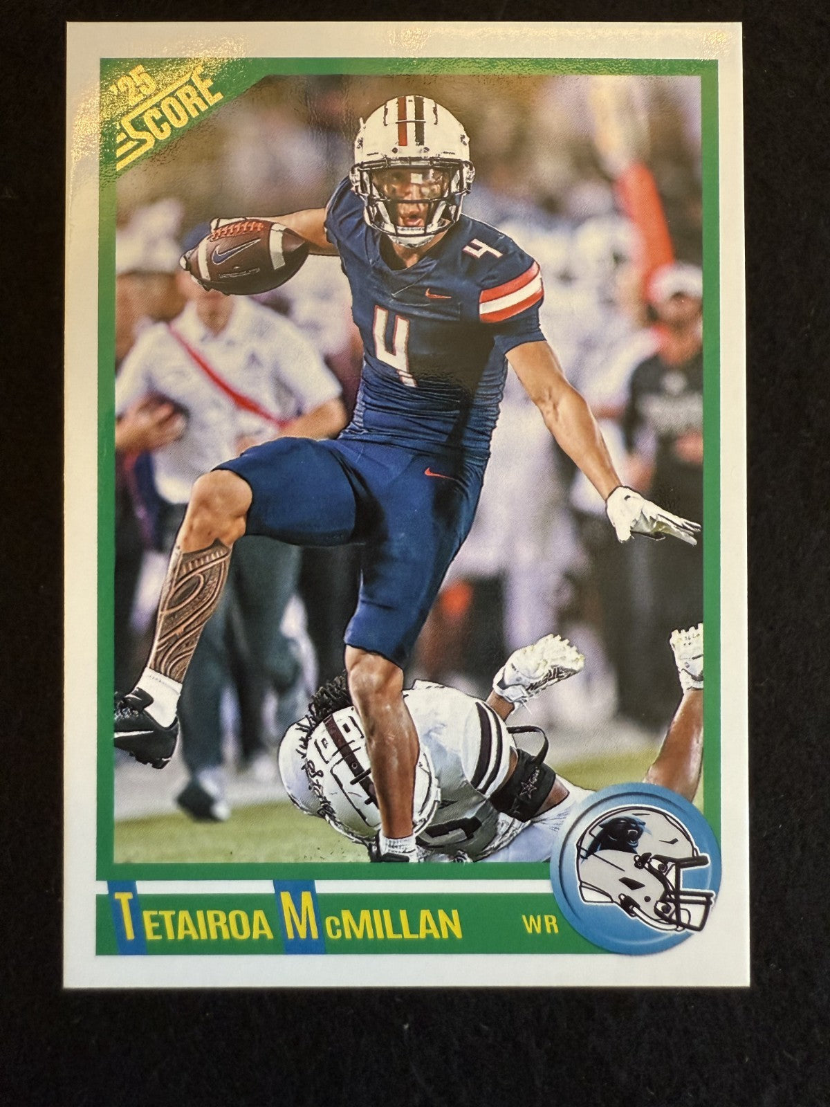 2025 Score Tetairoa McMillan (#3) Rookie Card, 1st Rounder ^GRUMPYBUCK^