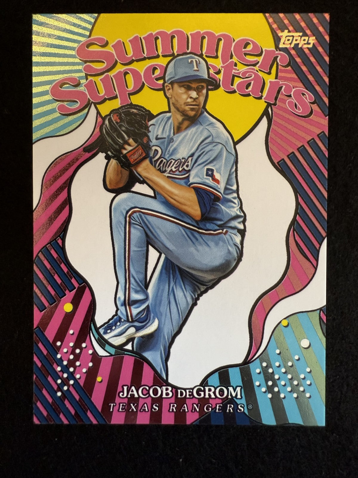 2025 Topps Series 2 Summer Superstars Jacob deGrom (#SS-45) MINT ^GRUMPYBUCK^