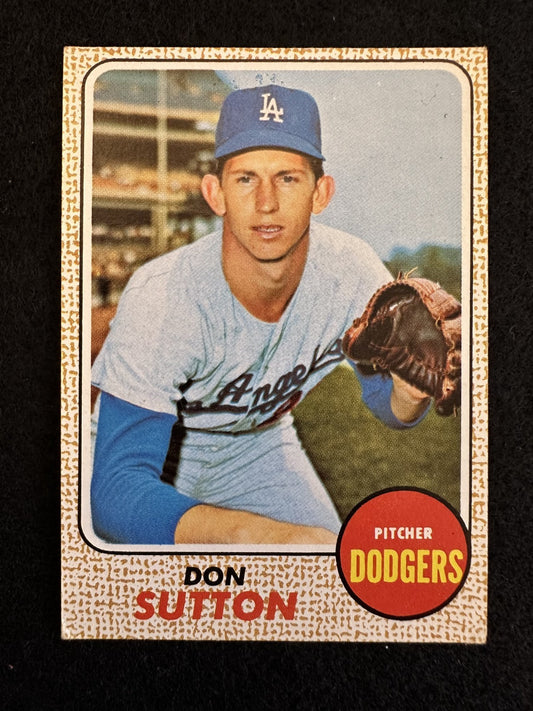 1968 Topps Don Sutton (#103) NM HOFer, Dodgers Great ^GRUMPYBUCK^