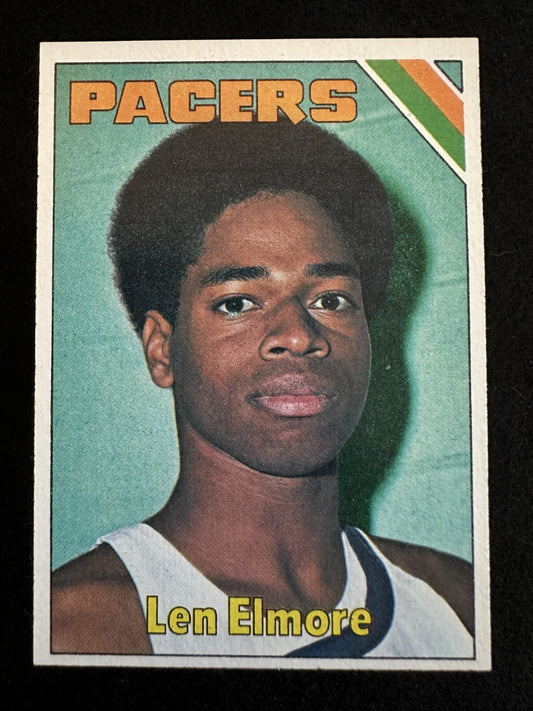 1975–76 Topps Len Elmore (#259) NM Rookie Card, Centered ^GRUMPYBUCK^