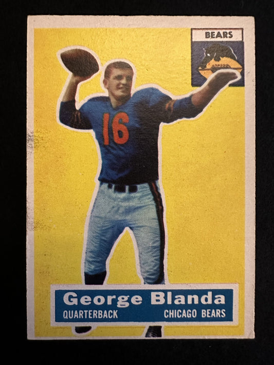 1956 Topps George Blanda (#11) EX HOFer, AFL Champ ^GRUMPYBUCK^