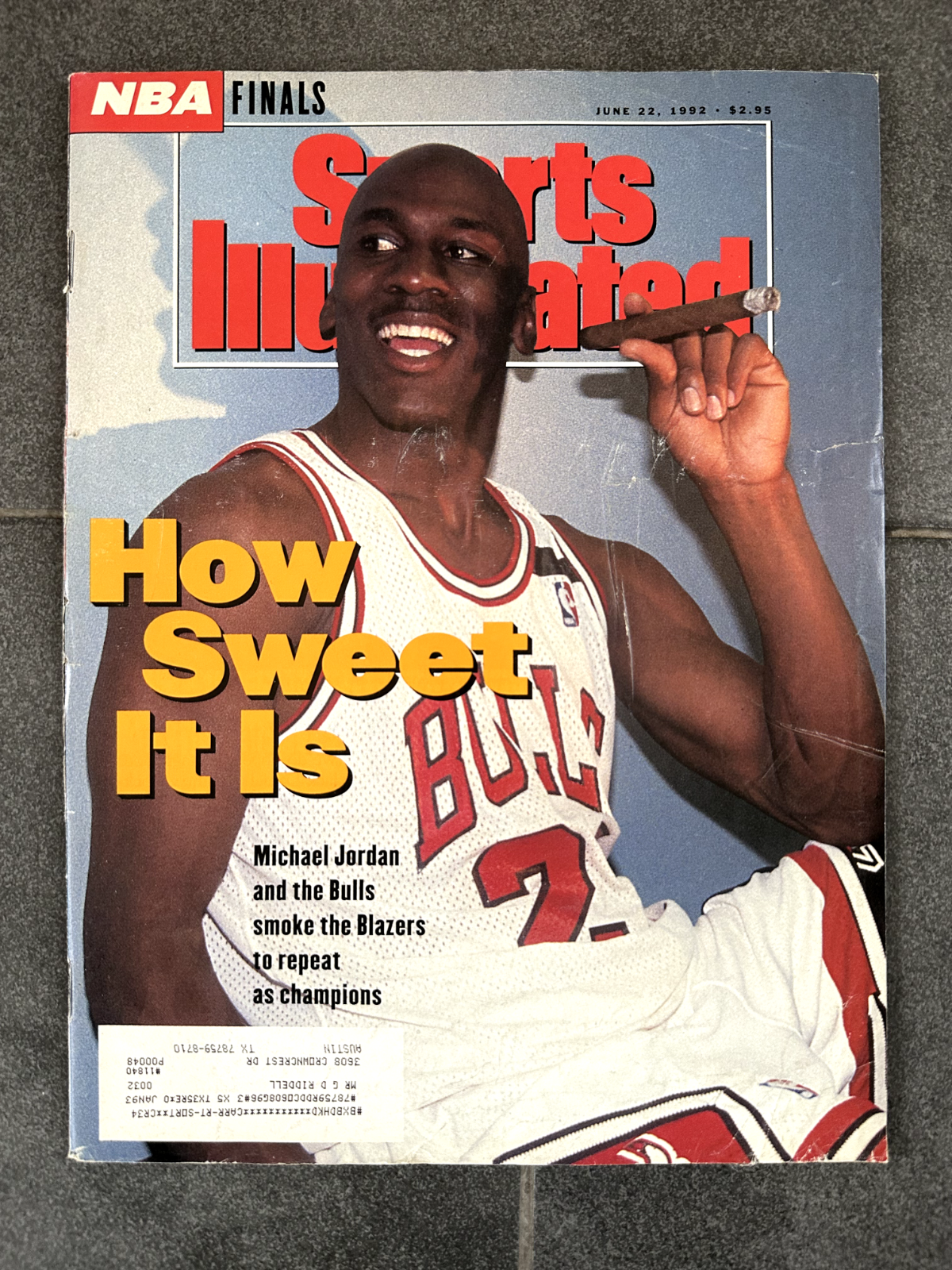 Sports Illustrated (June 22, 1992) Michael Jordan Repeats as Champ ^GRUMPYBUCK^