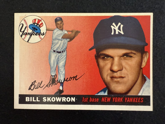 1955 Topps Bill Skowron (#22) EX Yankees 1B, “Moose” Slugger ^GRUMPYBUCK^