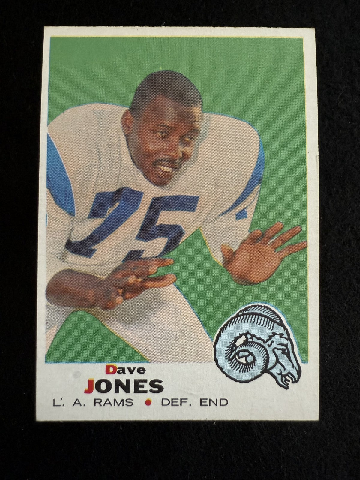 1969 Topps Deacon Jones (#238) EX HOFer, Rams Great ^GRUMPYBUCK^