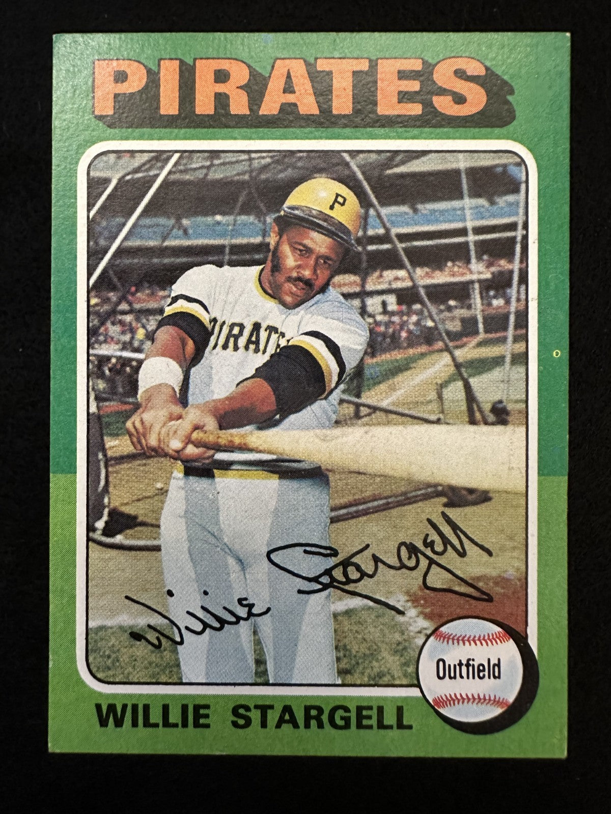 1975 Topps Willie Stargell (#100) EX HOFer, Pirates Great ^GRUMPYBUCK^
