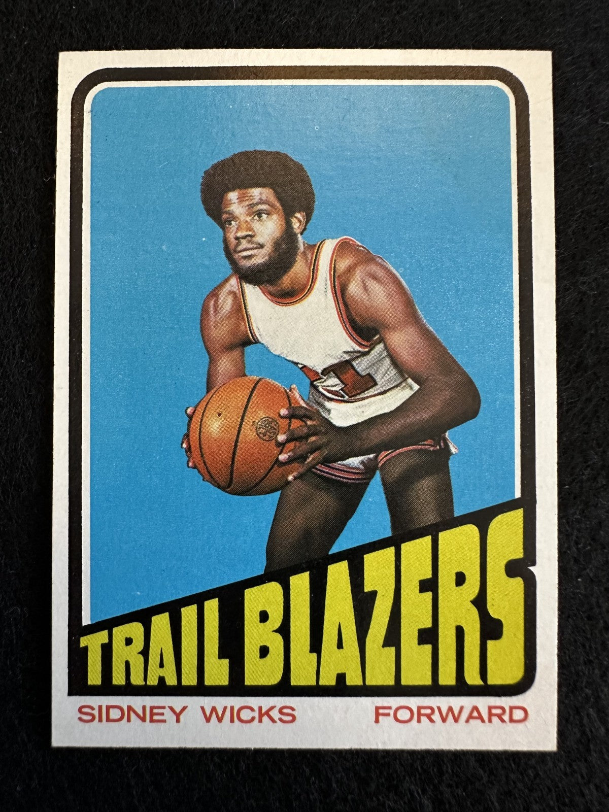 1972–73 Topps Sidney Wicks (#20) NM Rookie Card, Blazers Standout ^GRUMPYBUCK^