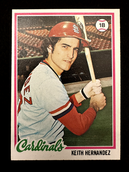 1978 Topps Keith Hernandez (#143) NM NL MVP, WS Champ ^GRUMPYBUCK^