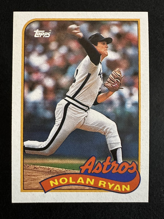 1989 Topps Nolan Ryan (#530) NM HOFer, Ryan Express ^GRUMPYBUCK^