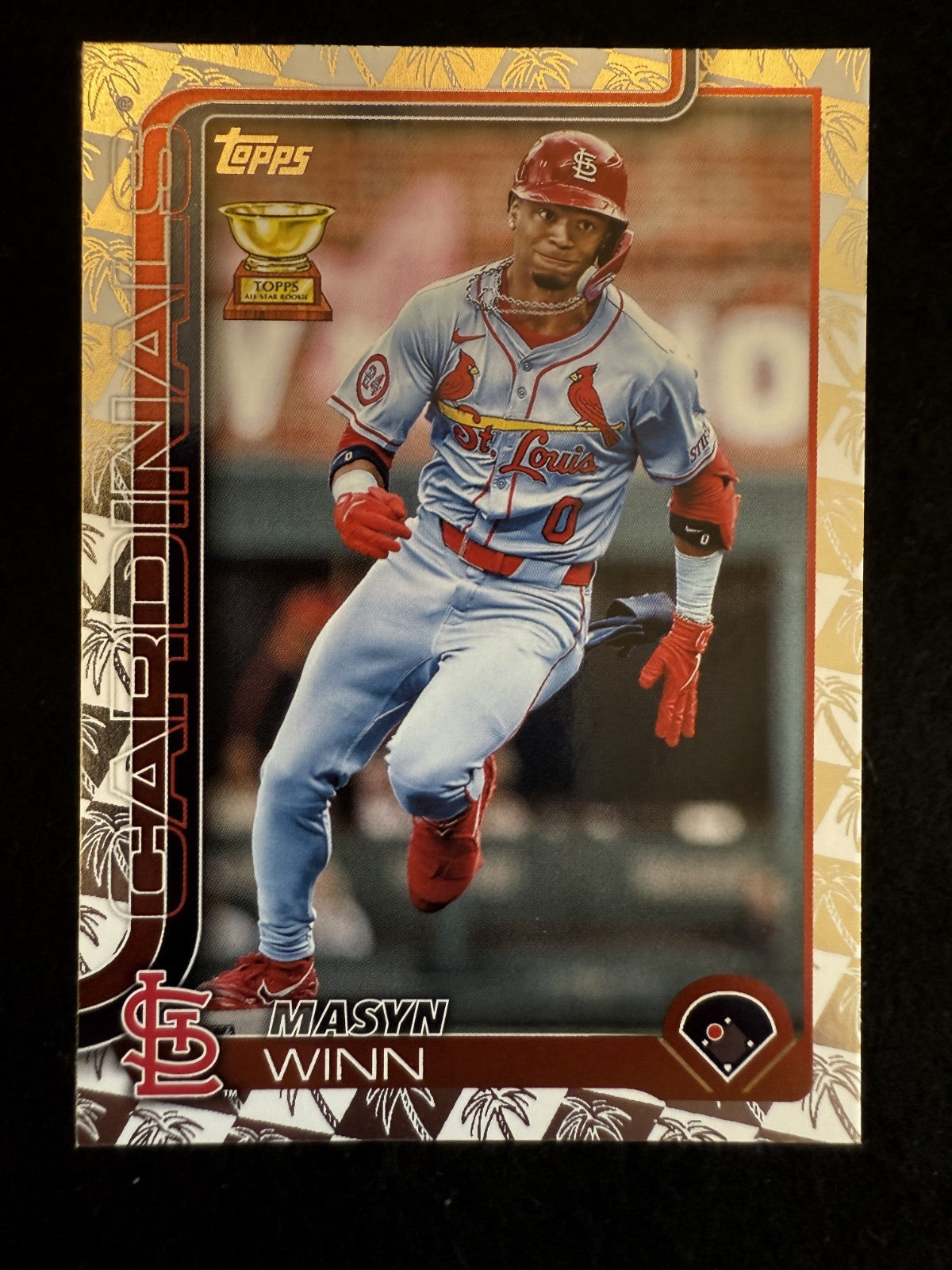 2025 Topps Series 1 Masyn Winn (#22) MINT Spring Training ^GRUMPYBUCK^