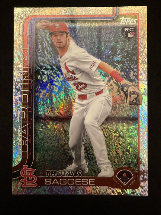 2025 Topps Series 2 Thomas Saggese (#463) MINT Holofoil Rookie Card ^GRUMPYBUCK^
