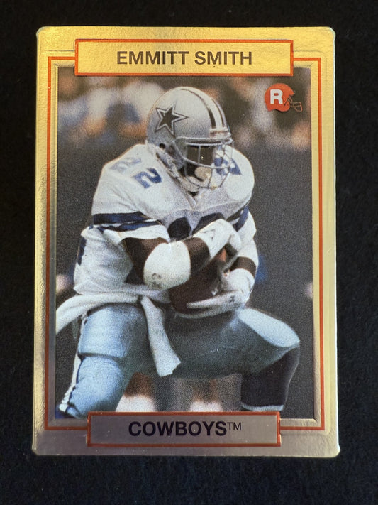 1990 Action Packed Emmitt Smith (#34) NM HOFer, Rookie Card ^GRUMPYBUCK^