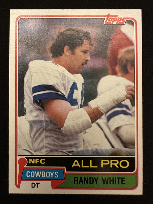 1981 Topps Randy White (#470) NM HOFer, Cowboys Great ^GRUMPYBUCK^