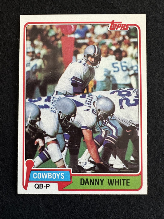 1981 Topps Danny White (#300) MINT Cowboys QB & Punter ^GRUMPYBUCK^