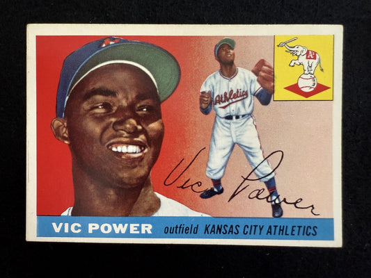 1955 Topps - Vic Power #30