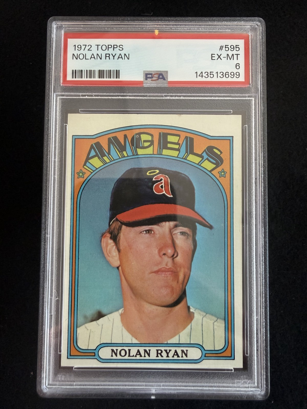 1972 Topps Nolan Ryan (#595) PSA 6 Brand-New Slab ^GRUMPYBUCK^