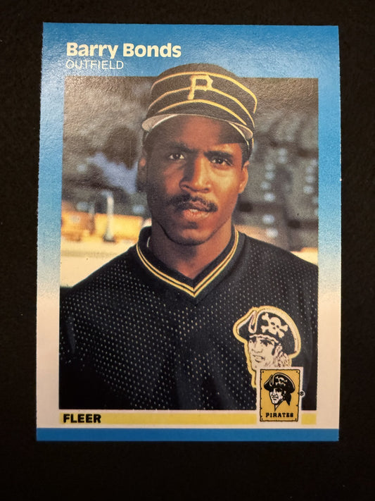 1987 Fleer Barry Bonds (#604) NM Rookie Card, Home Run King ^GRUMPYBUCK^