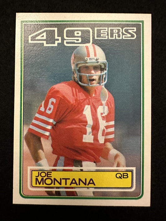 1983 Topps Joe Montana (#169) NM HOFer, 49ers Legend ^GRUMPYBUCK^