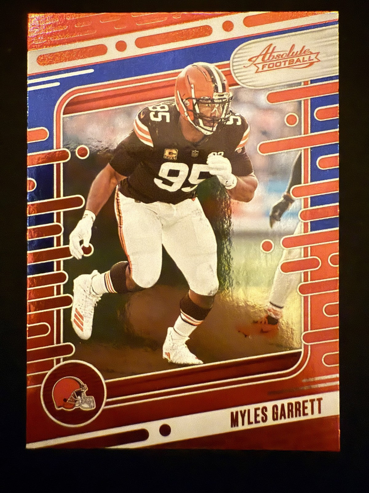 2024 Panini Absolute Myles Garrett (#25 Red) MINT Browns Beast, SP ^GRUMPYBUCK^