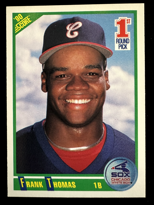1990 Score Frank Thomas (#663) NM HOFer, AL MVP ^GRUMPYBUCK^