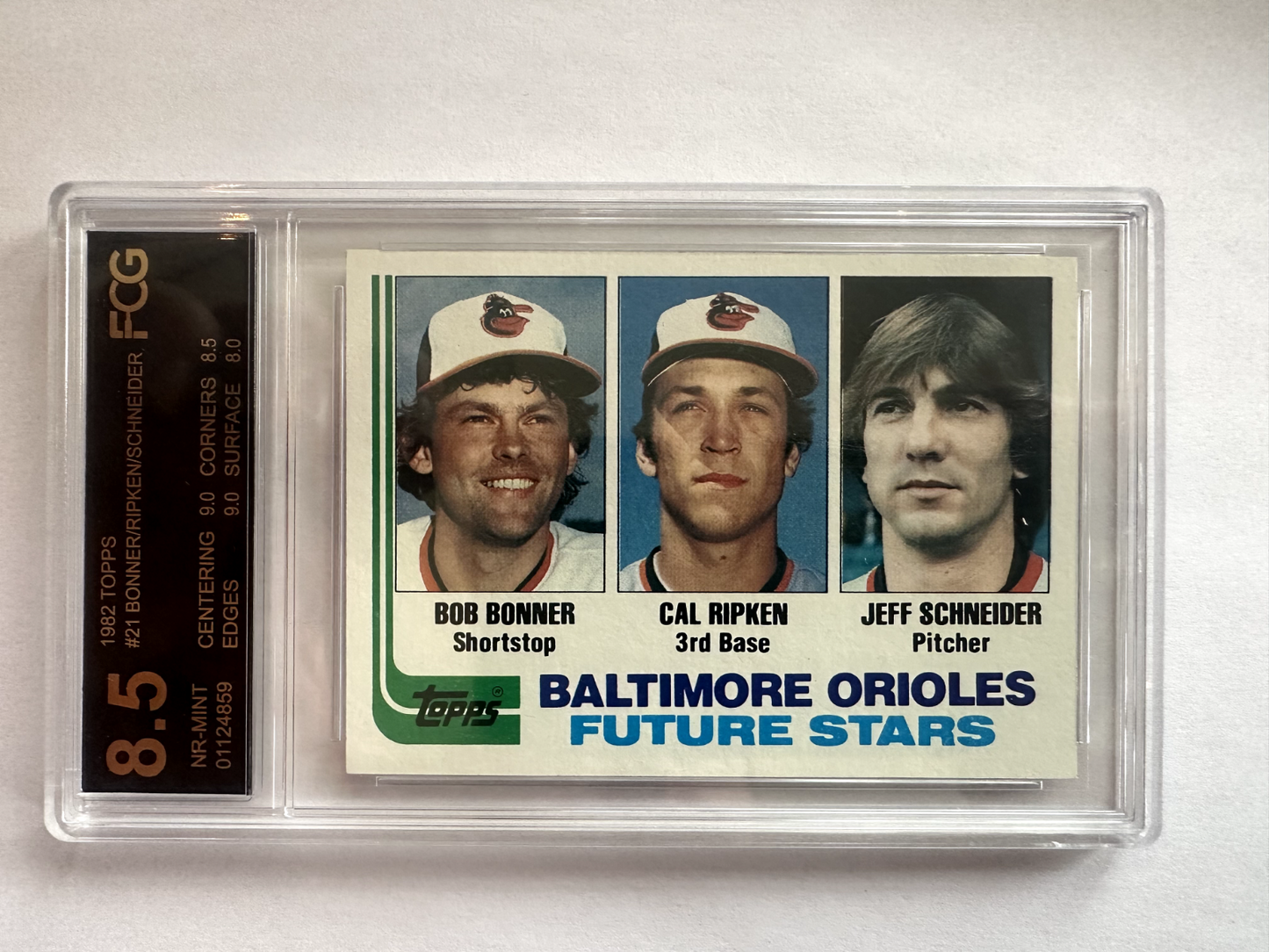 1982 Topps Cal Ripken Jr. Rookie Card – FCG 8.5 Future Stars Classic!