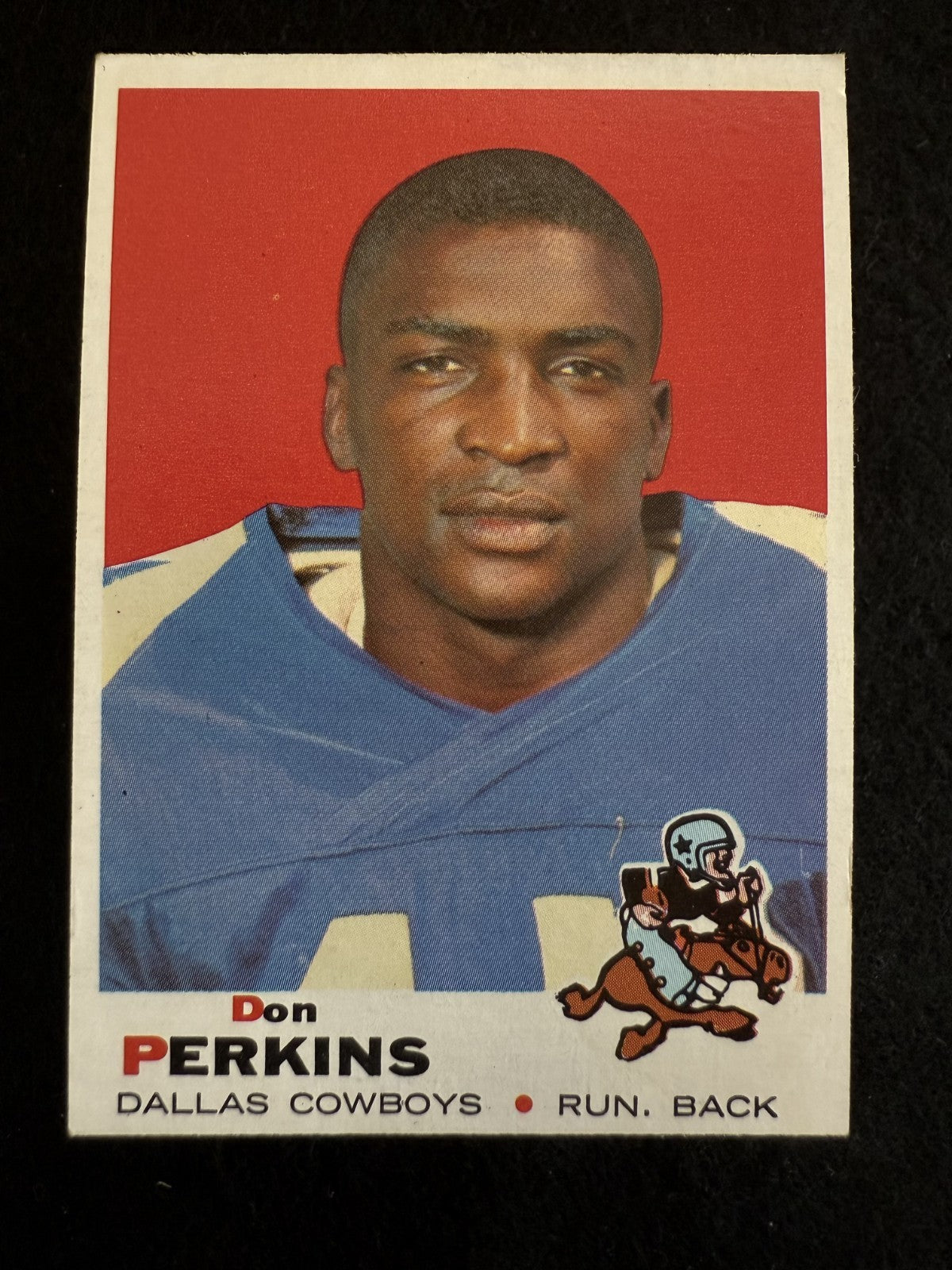 1969 Topps Don Perkins (#144) EX Cowboys Great ^GRUMPYBUCK^