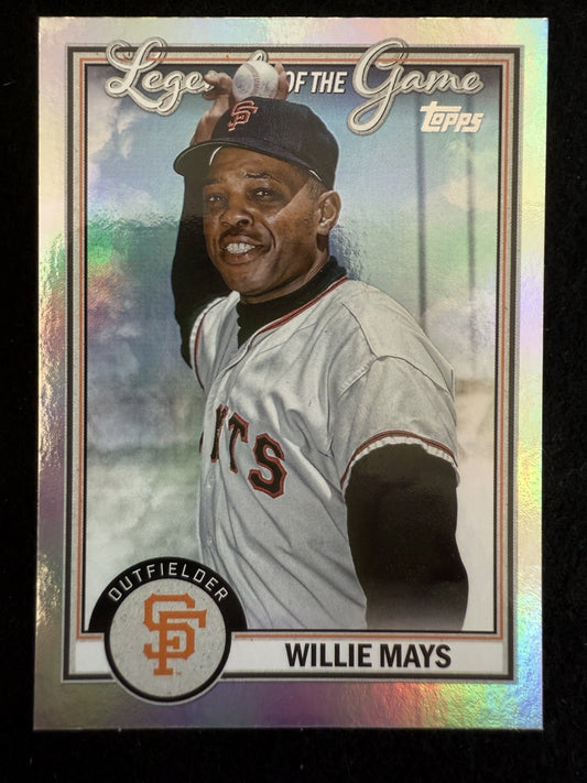 2023 Topps Series 2 Legends of the Game Willie Mays (#LG-6) MINT ^GRUMPYBUCK^