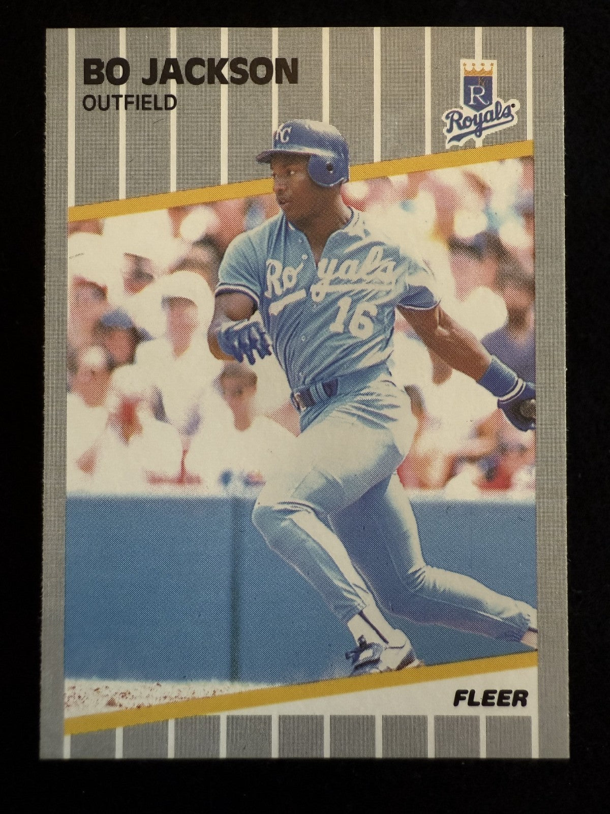 1989 Fleer Bo Jackson (#285) NM All Star, 2-Sport Star ^GRUMPYBUCK^