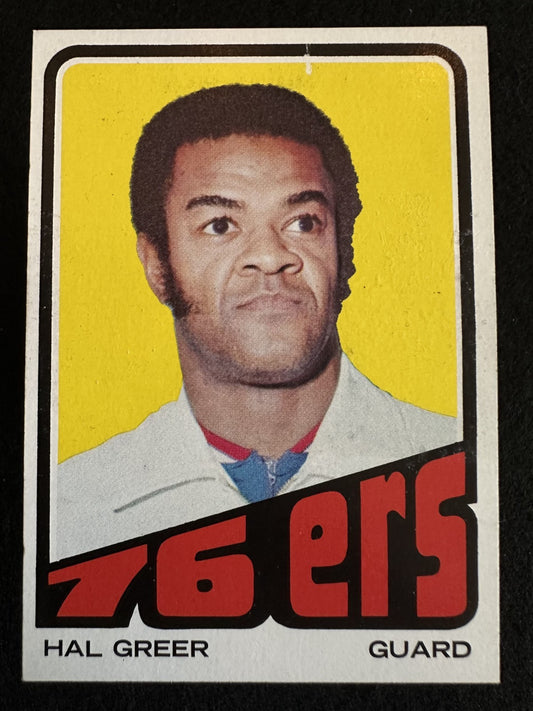 1972–73 Topps Hal Greer (#56) EX HOF G, 76ers Legend ^GRUMPYBUCK^