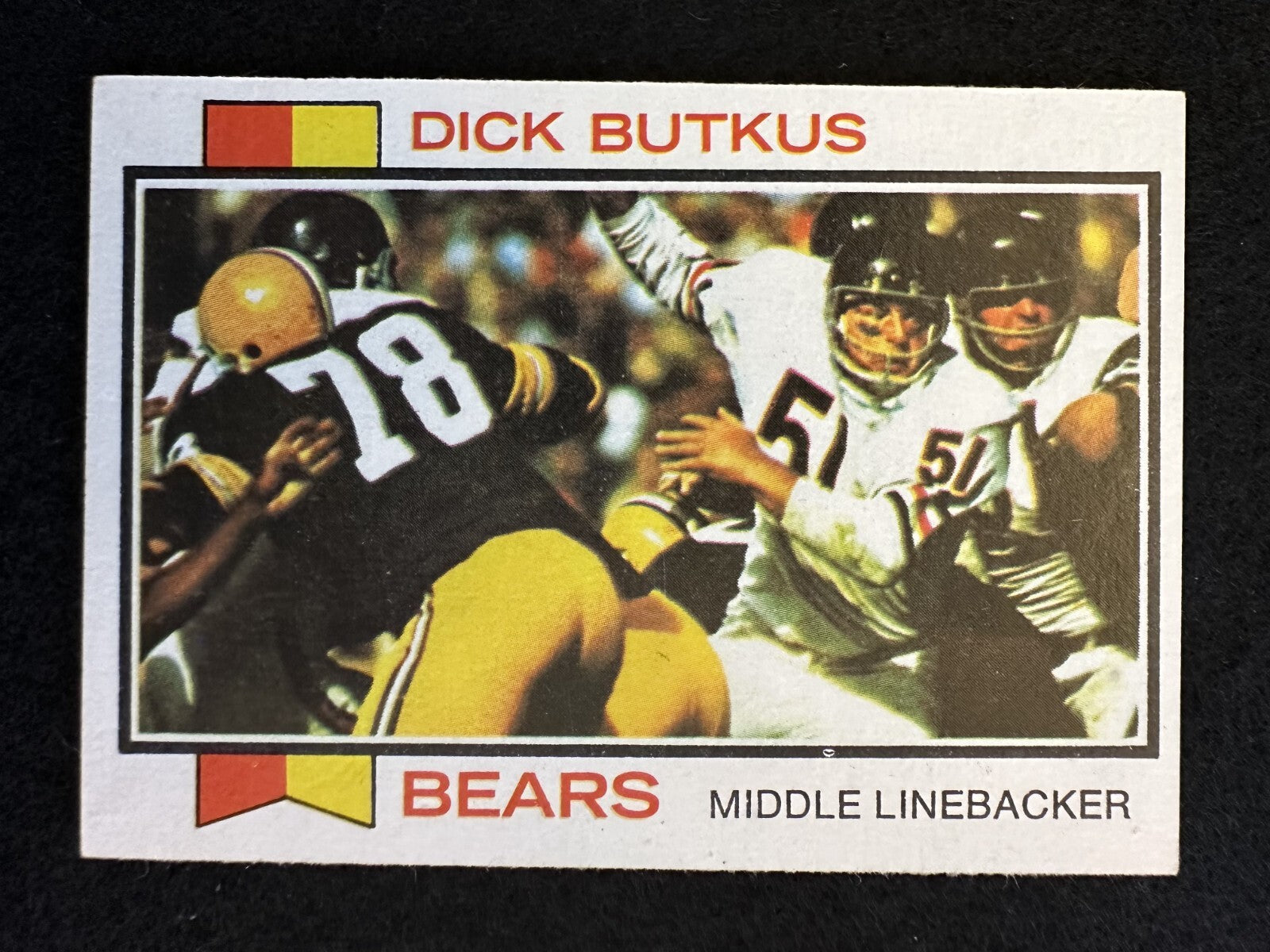 1973 Topps Dick Butkus (#300) EX HOFer, Bears Enforcer ^GRUMPYBUCK^