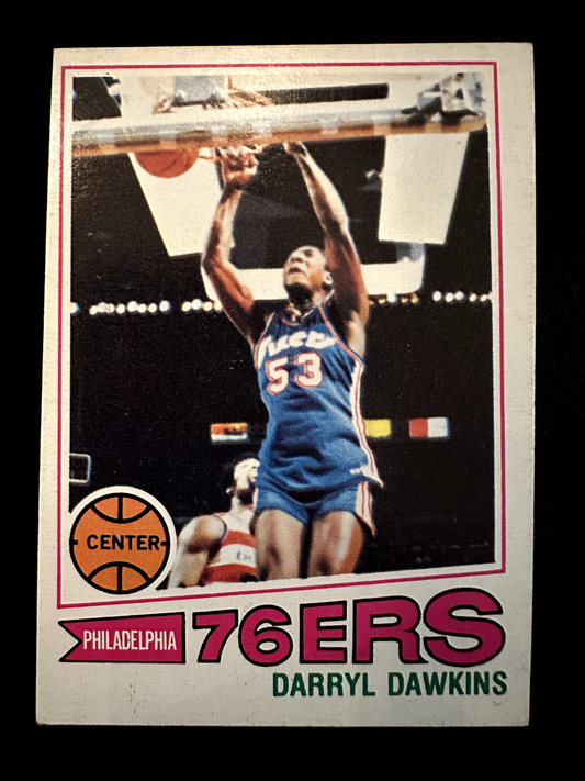 1977–78 Topps Darryl Dawkins (#132) EX Backboard Breaker ^GRUMPYBUCK^