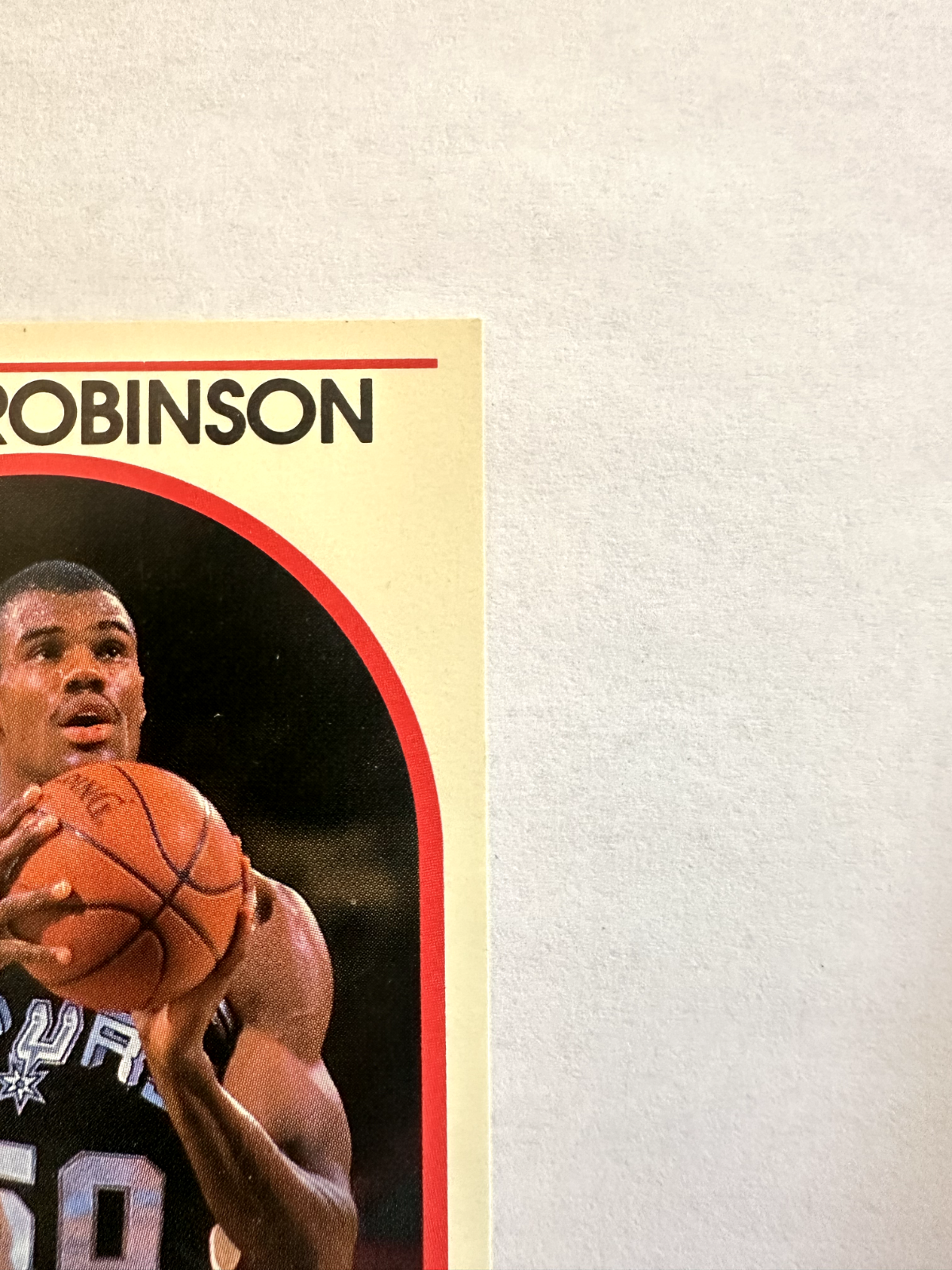 1989 NBA Hoops David Robinson Rookie Card – The Admiral's Journey Begins!