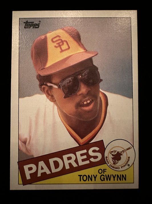 1985 Topps Tony Gwynn (#660) NM Padres HOFer, Batting Champion ^GRUMPYBUCK^