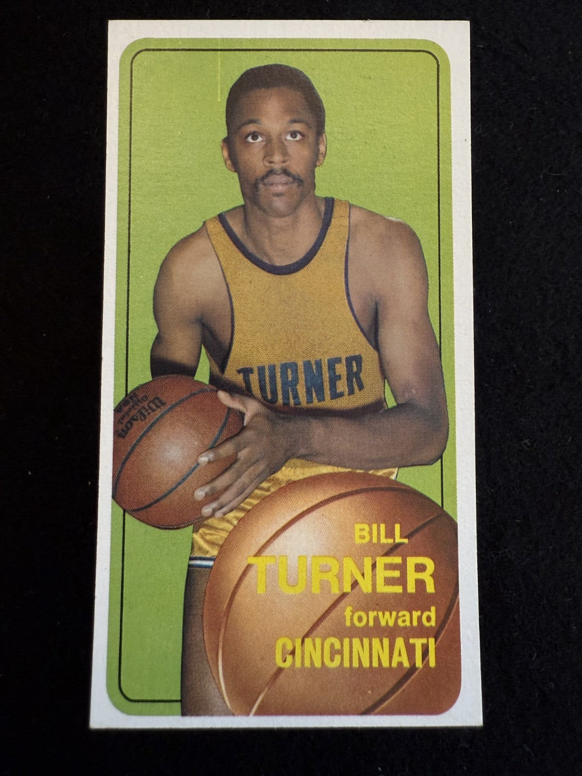 1970-71 Topps Bill Turner (#158) EX Rookie Card, NBA Role Player ^GRUMPYBUCK^