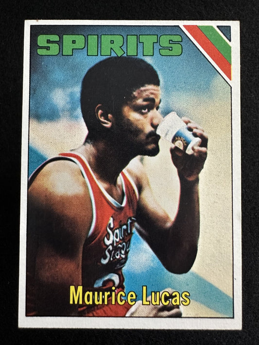 1975–76 Topps Maurice Lucas (#302) EX Rookie Card, ABA/NBA Star ^GRUMPYBUCK^