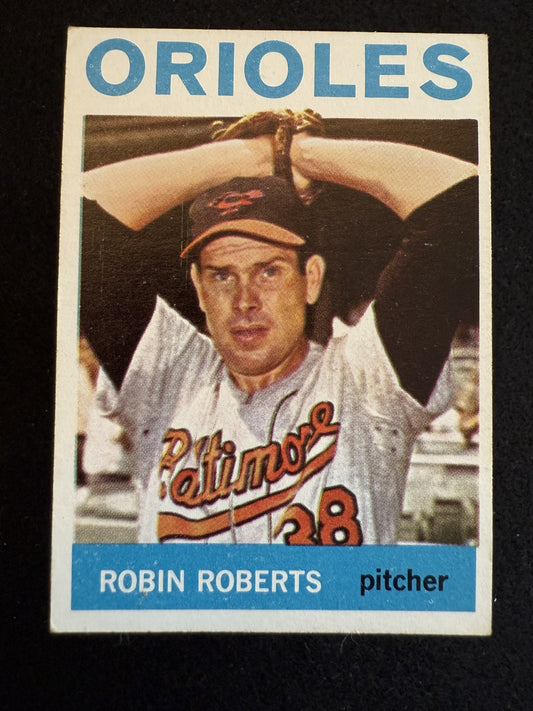 1964 Topps Robin Roberts (#285) EX HOFer, Phillies Great ^GRUMPYBUCK^