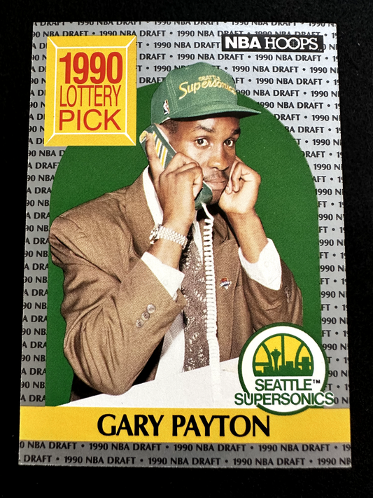 1990–91 NBA Hoops Gary Payton (#391) NM HOFer, Rookie Card ^GRUMPYBUCK^