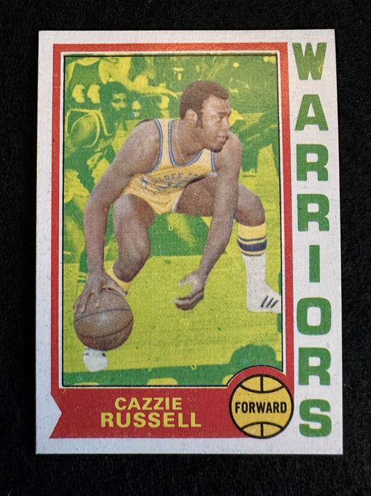 1974-75 Topps Cazzie Russell (#151) EX NBA Champion, Knicks Star ^GRUMPYBUCK^