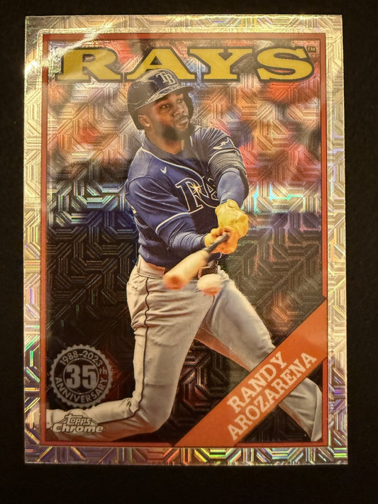 2023 Topps Series 2 Chrome Silver Mojo Randy Arozarena (#2T88C-31) ^GRUMPYBUCK^
