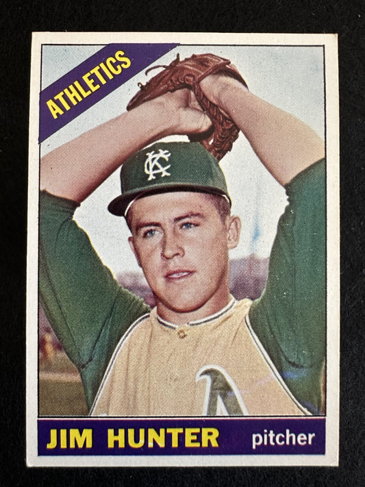 1965 Topps Jim “Catfish” Hunter (#36) NM HOFer, Centered, Nice Corners ^GRUMPYBU